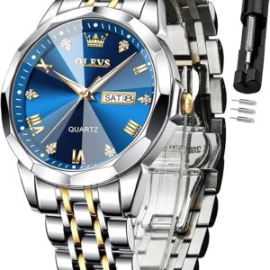 O'levs 9931 New Business Quartz Watch (Blue)
